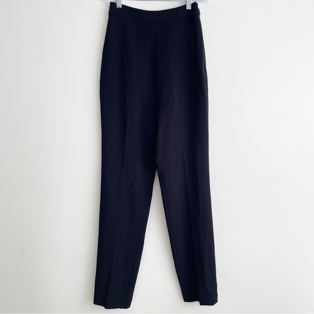 House of CB Mereil Tailored Tuxedo Pants Slacks Trousers High Rise Going Out XS - Picture 2 of 15